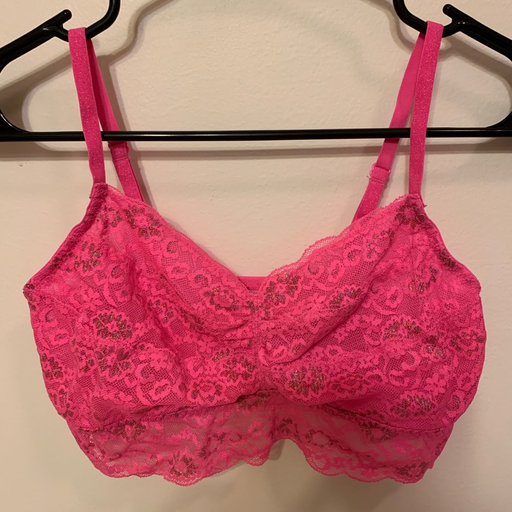 PINK Victoria secret bralettes size large